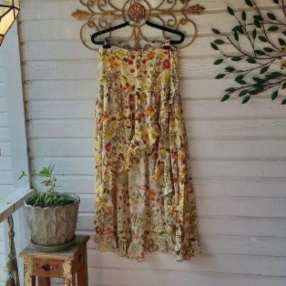 Spell Gypsy Sayulita skirt L sunflower yellow - Picture 1 of 6
